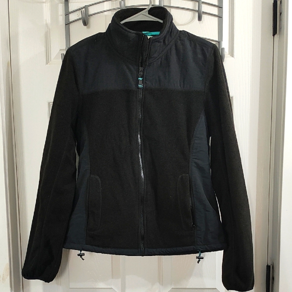 Aeropostale Black Fleece Ski Jacket Functional and Stylish